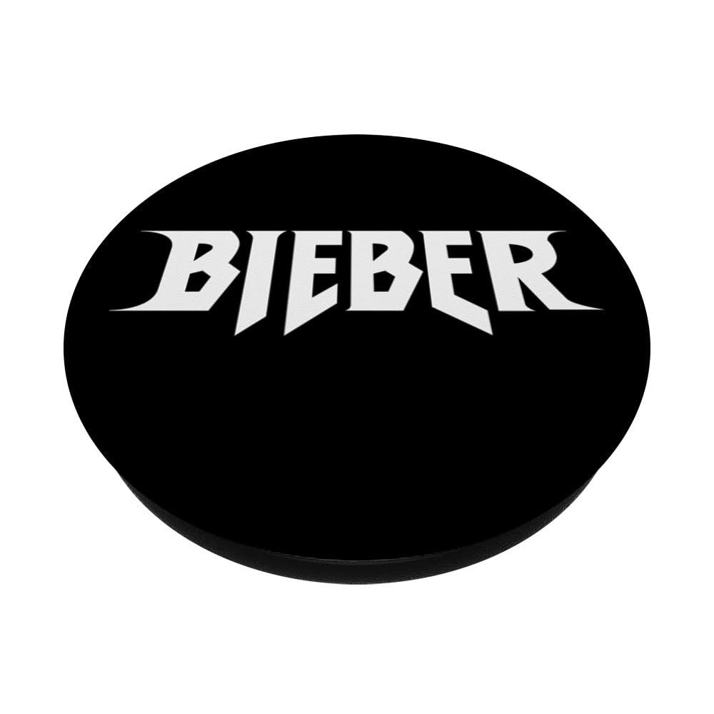 Justin Bieber Justin Bieber Black Stand for Smartphones and Tablets PopSockets Standard PopGrip