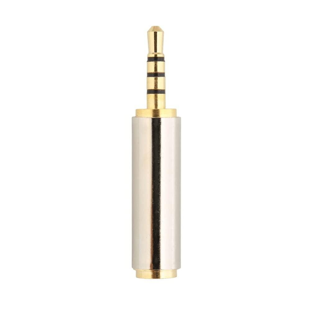 DirectNine Basics Jack 2.5mm Plug Male to 3.5mm Female Jack Jack Headphone Amplifier Adapter Microphone Auxiliary 2.5 3.5mm Jack Plug