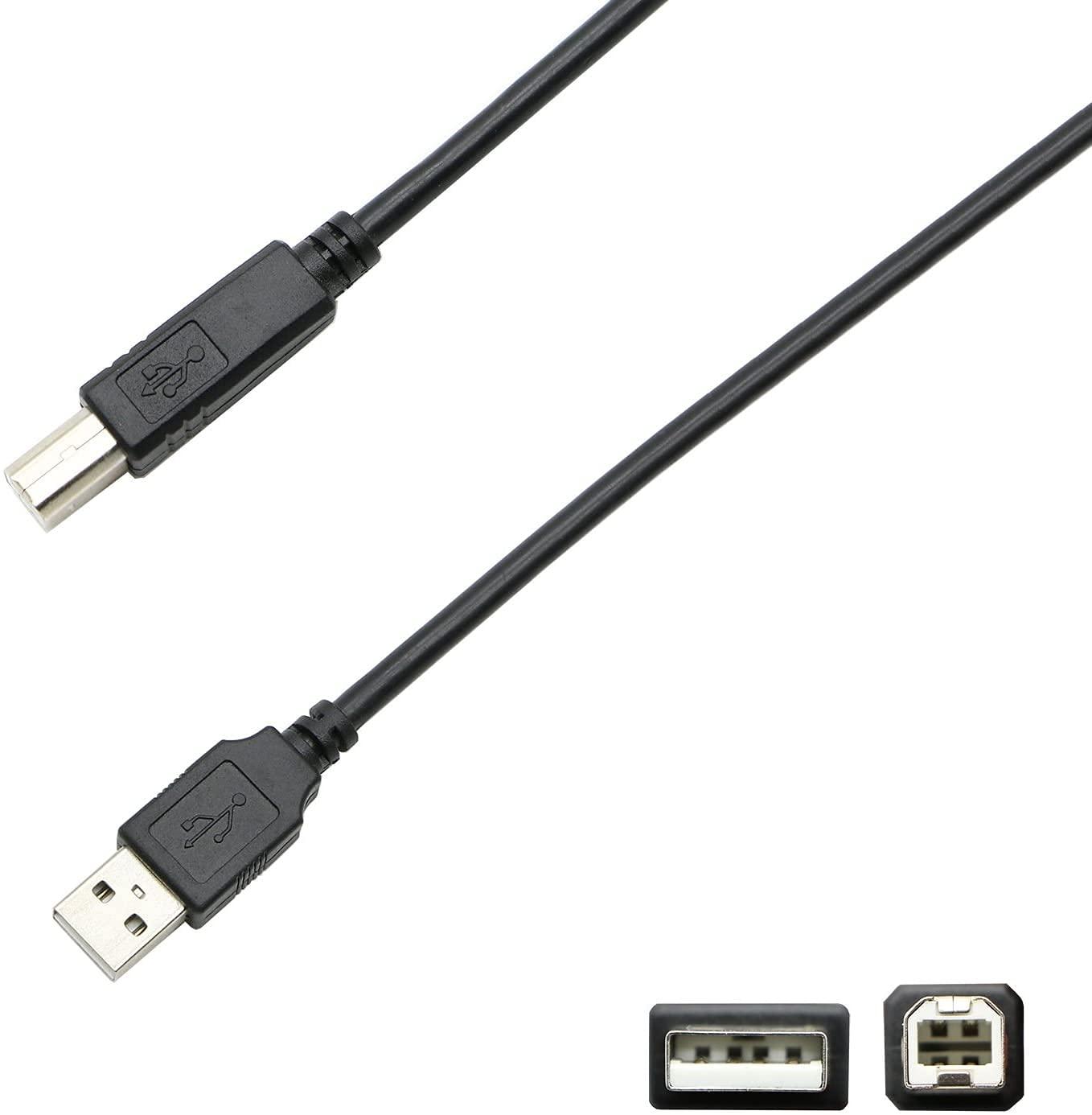 storel Printer Cable to Computer Printer Cable to USB Compatible with Epson Expression Home XP-4100,XP-340,XP-420,XP-440,XP-640,XP-330,XP430, XP-830,XP-8500,XP-970,XP-960,XP-15000,XP-6100 USB Cable 10 FT