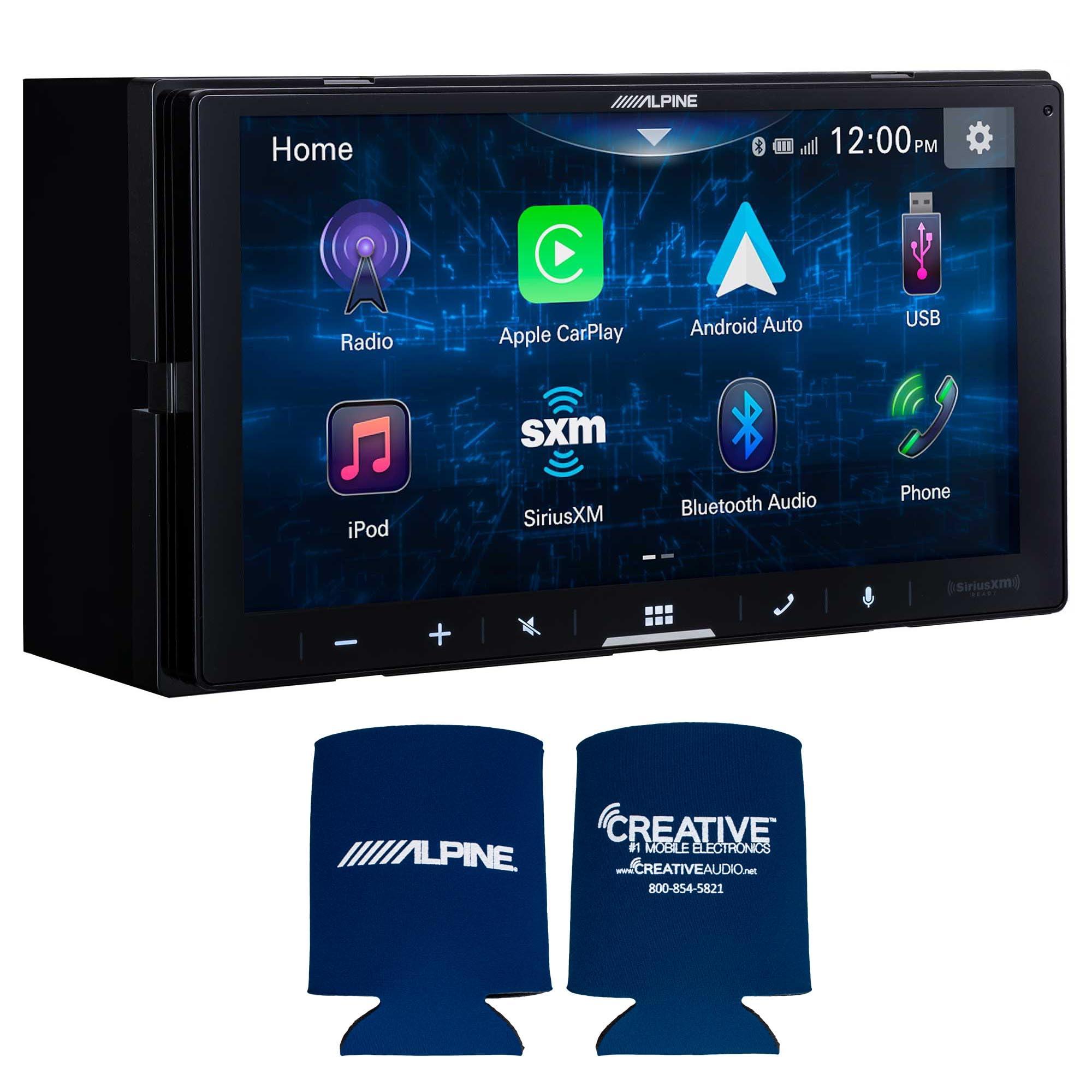 Alpine Alpine iLX-W670 Digital Multimedia Receiver & 2 Pairs Alpine S2-S68 Type S 6x8 Coax Speakers