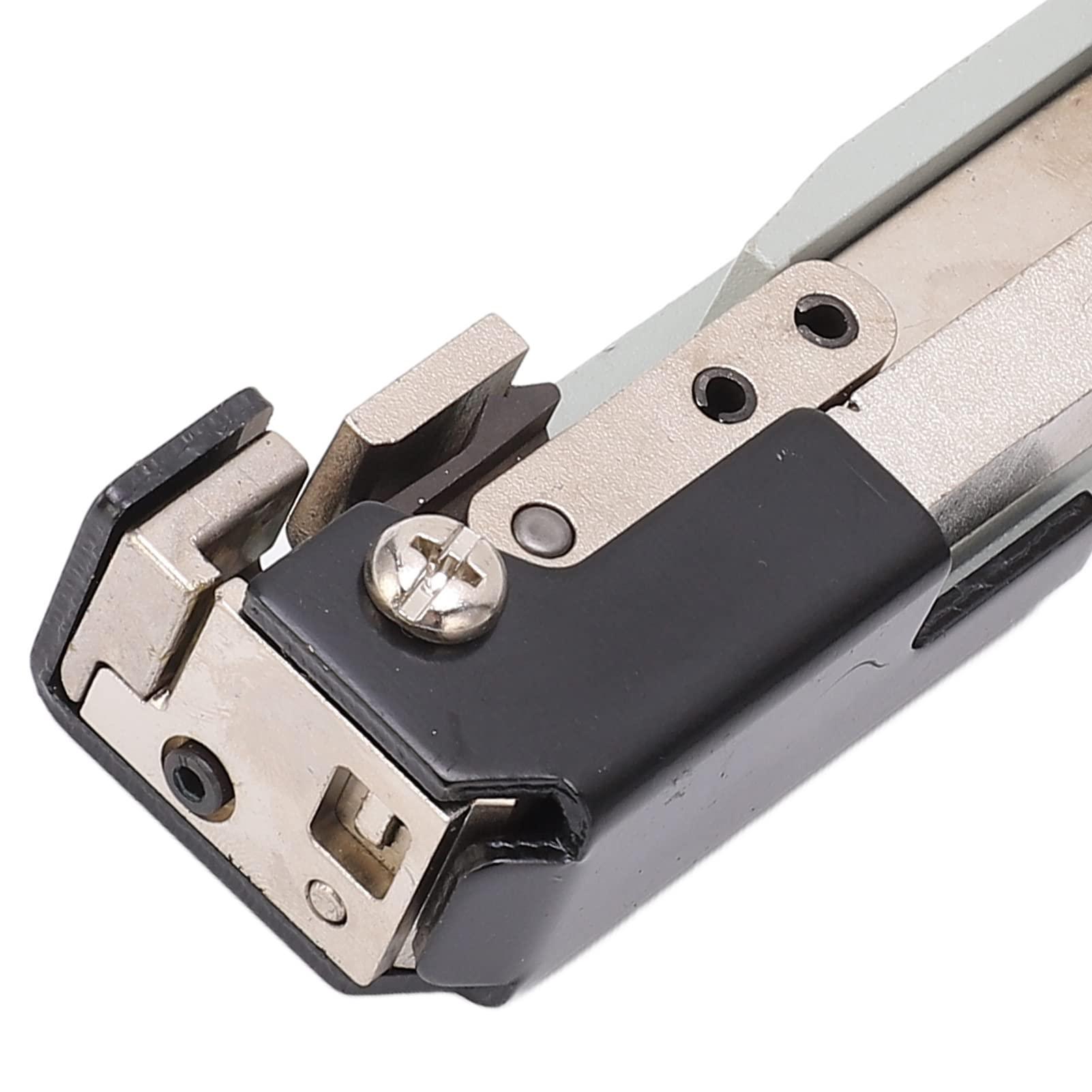 Tomotato Stainless Steel Cable Tie Gun, Zip Tie Gun Automatic Cable Tie Cutter Tightening Tool for Fixing Fences Pipes