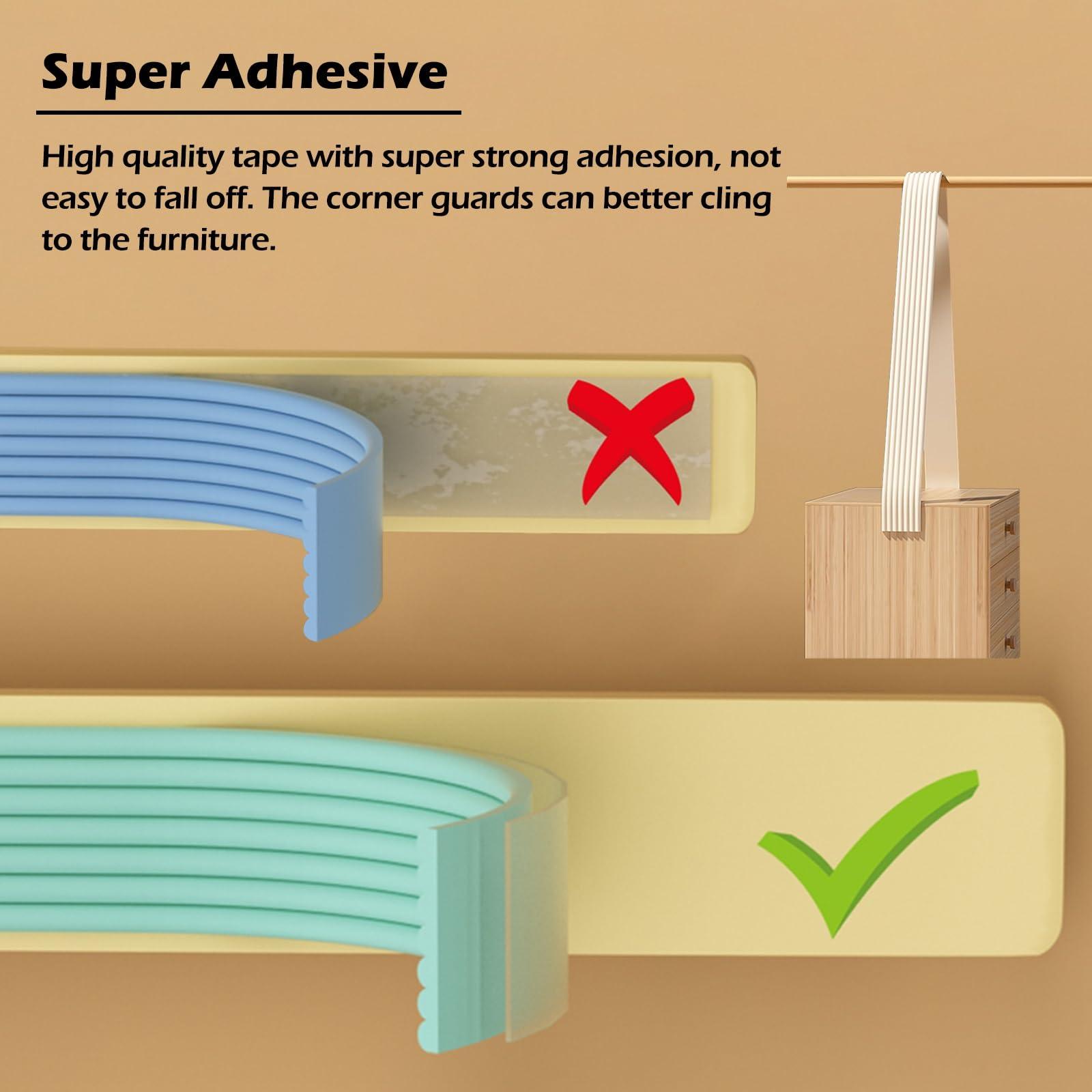 KIROJA Soft Bunk Bed Ladder Cover Foam Padding, Self-stick Table Edge Protector Strips Extra-Wide, Dormitory Traction Treads Stair Steps Pads Furniture Corner Safety Bumpers ( Color : Black , Size : 15m/49.2