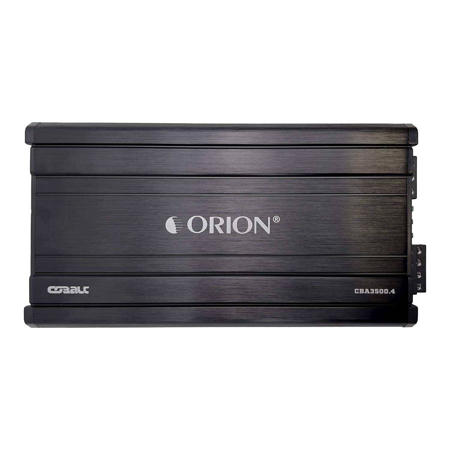 ORION Orion Cobalt Series CBA3500.4 High Efficiency 4-Channel Class A/B Amplifier for Car Audio Stereo - 3500W High Output, 2/4 Ohm Stable, Adjustable Low/High Pass, Bass Boost, MOSFET Power Supply