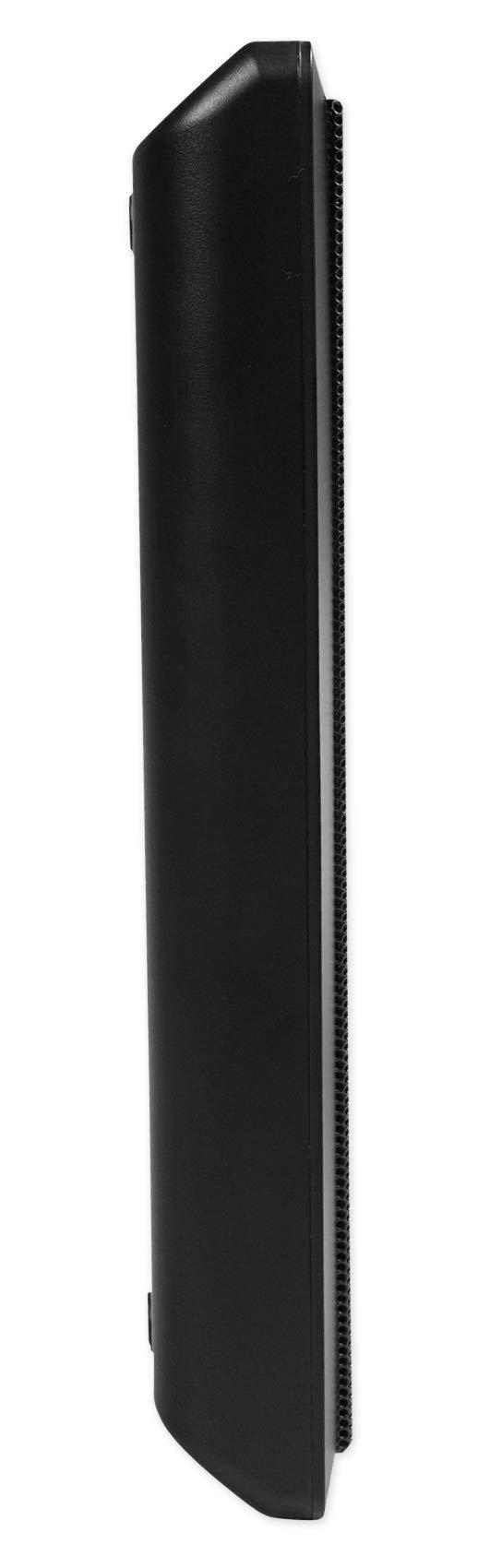 Rockville Rockville Pair Rock Slim 70B Black 5.25\" 70V Commercial Restaurant Wall Speakers