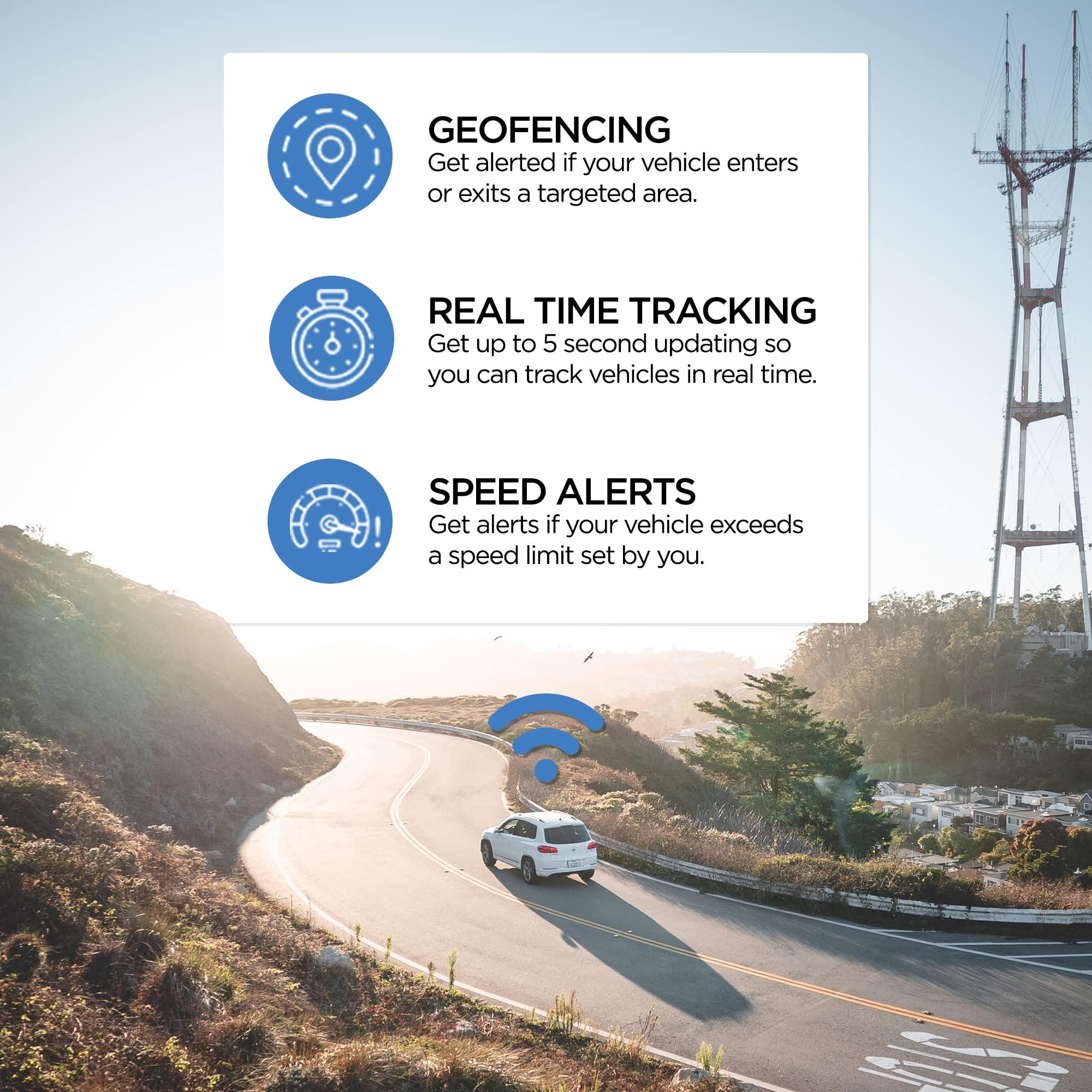 Lightning GPS Lightning GPS GL300 Tracker Device for Vehicles w/Magnetic Case and Battery Real-Time GPS Tracking, Vehicle & Fleet Monitoring, Hidden Tracking for Cars, Trucks or Trailers Subscription Required