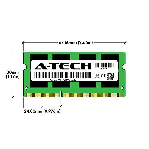 A-Tech A-Tech 8GB (2x4GB) RAM for Apple MacBook Pro (Early/Late 2011), iMac (Mid 2010, Mid 2011, Late 2011), Mac Mini (Mid 2011) | DDR3 1333MHz PC3-10600 204-Pin SODIMM Memory Upgrade Kit
