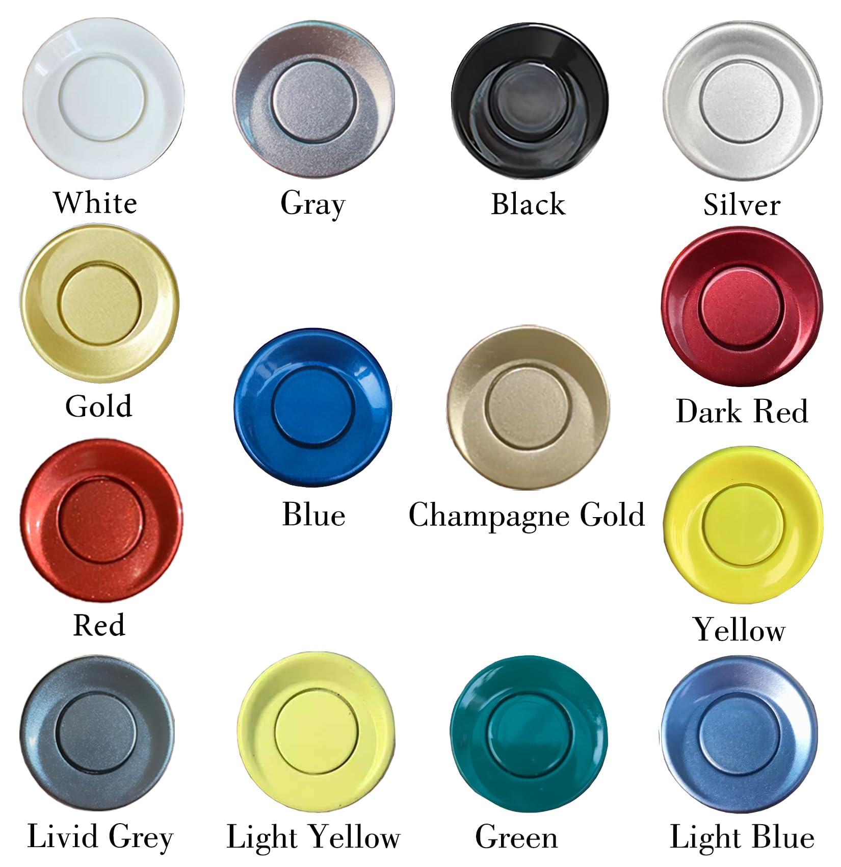 SANDETOUN SANDETOUN Reverse Sensor for Car Parking Sensor Kit Backup Sensor for Car Adjustable Volume Parking Sensor Compact and Easy to Install Affordable Backup Sensor Kit Enhanced Safety for DriversWhite