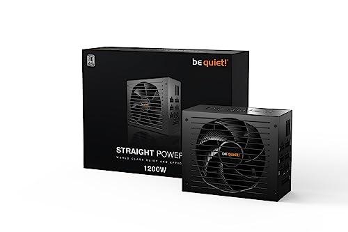 be quiet! be quiet! BN517 Straight Power 12-1200w 80 Plus Platinum, ATX 3.0, Modular Power Supply, for PCIe 5.0 GPUs and GPUs with 6+2 pin connectors, Silent 135mm be quiet! Fan - BN517