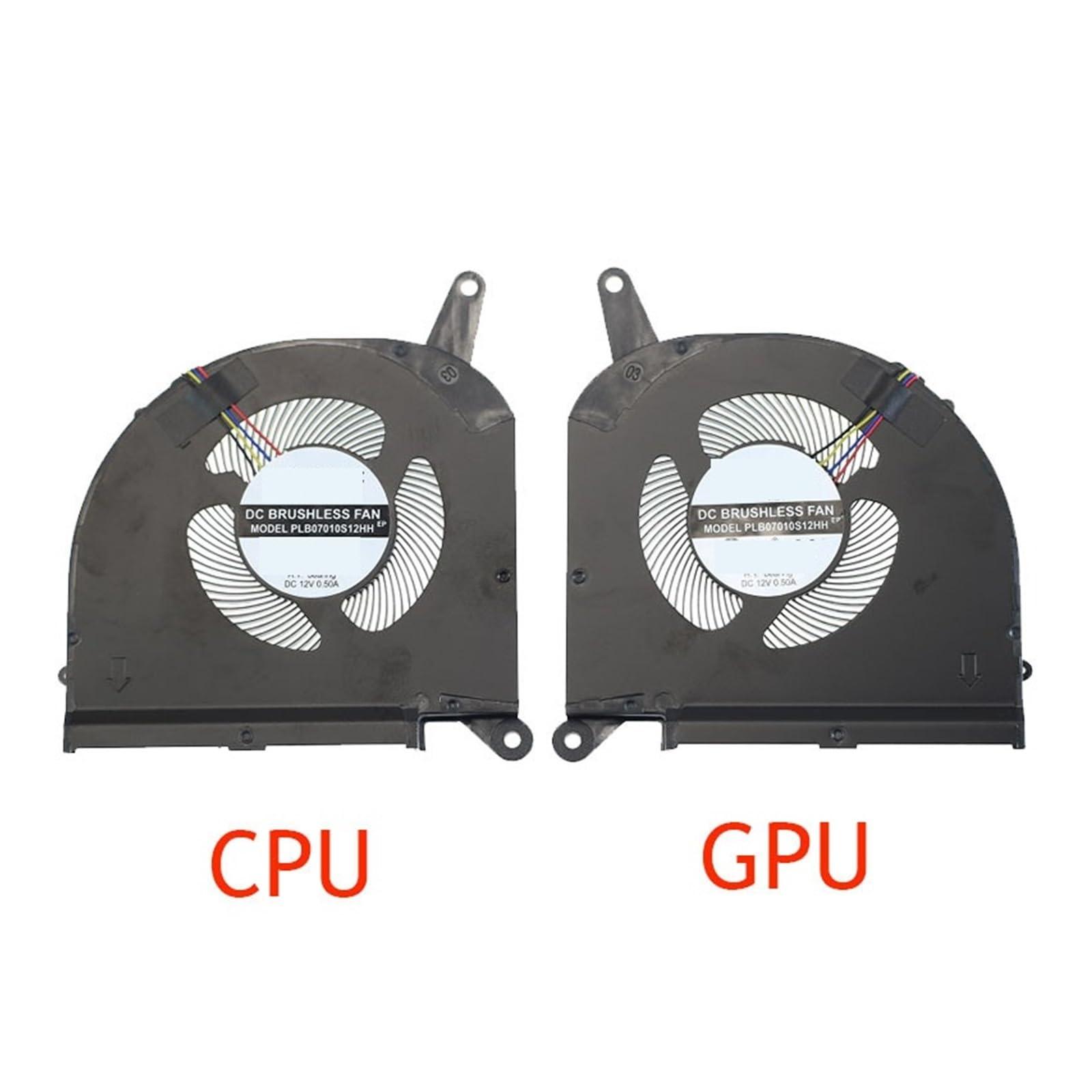 ISSUA ISSUA Laptop CPU GPU Cooling Fan Compatible for Gigabyte AERO 15 OLED SA 17 HDR XA RP75XA RP77XA Nicely (Color : CPU Fan)