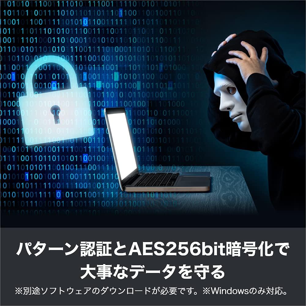 BUFFALO Buffalo External 500GB Small Compact Portable USB3.2Gen2 2000MB/s Black SSD-PHE500U3-BA