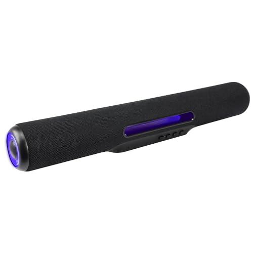 iLive Electronics iLive 18-inch Portable Wireless Multimedia Soundbar Speaker with LED Lights, ISB184B