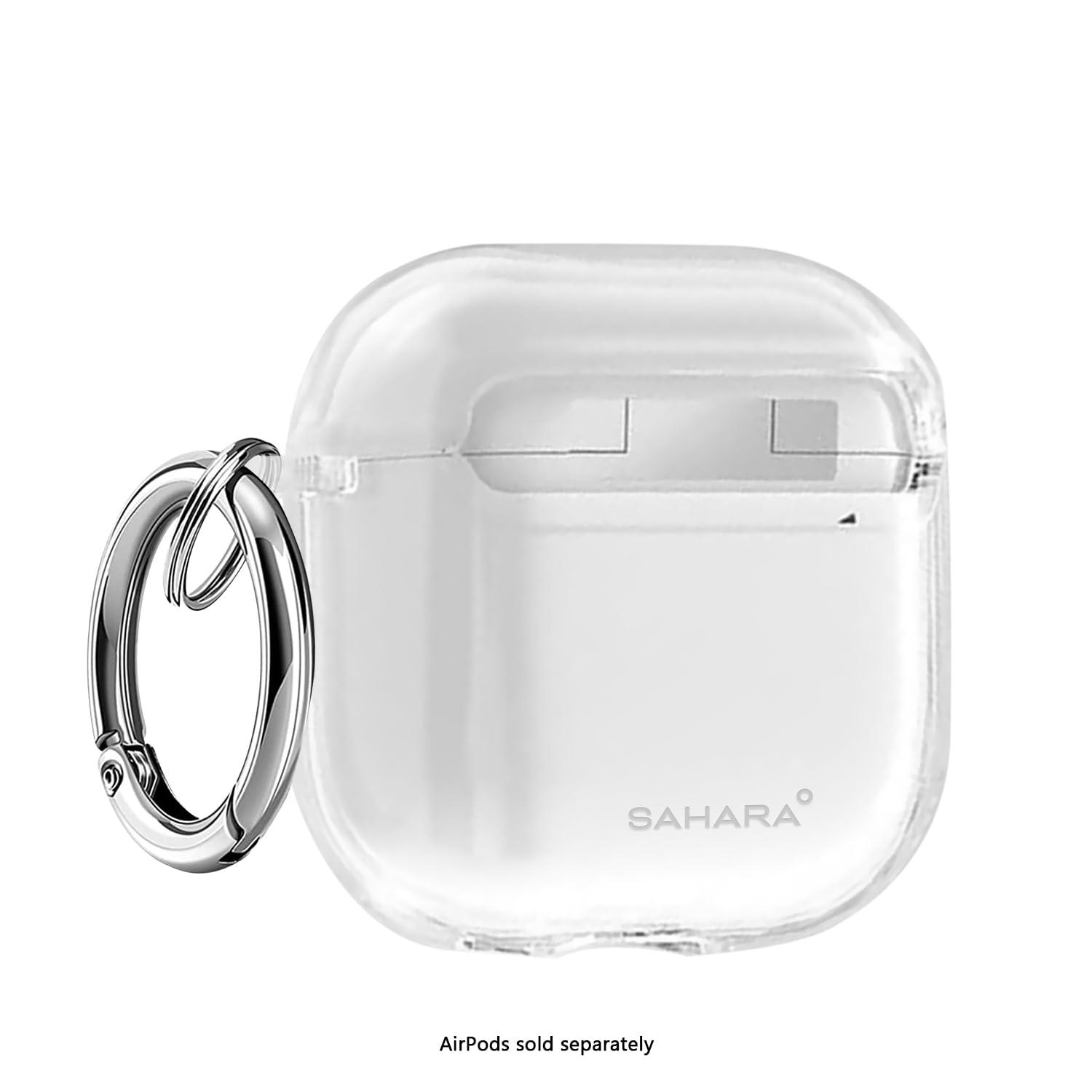 ZERODAMAGE SAHARA CASE Sahara - Inspire Series Case for AirPods 4, Crystal Clear, (HP00173)