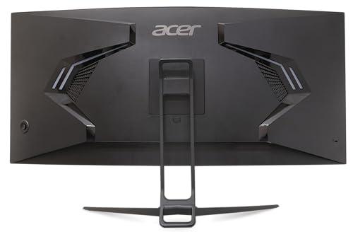 acer Acer Nitro 34 Inch UWQHD 3440 x 1440 1000R Curved PC Gaming Monitor | AMD FreeSync Premium | Up to 180Hz Refresh | Up to 0.5ms | AdobeRGB 90%| Delta E<2 | 1 DP 1.2 & Two HDMI 2.0| EDA343CUR V3bmiippx