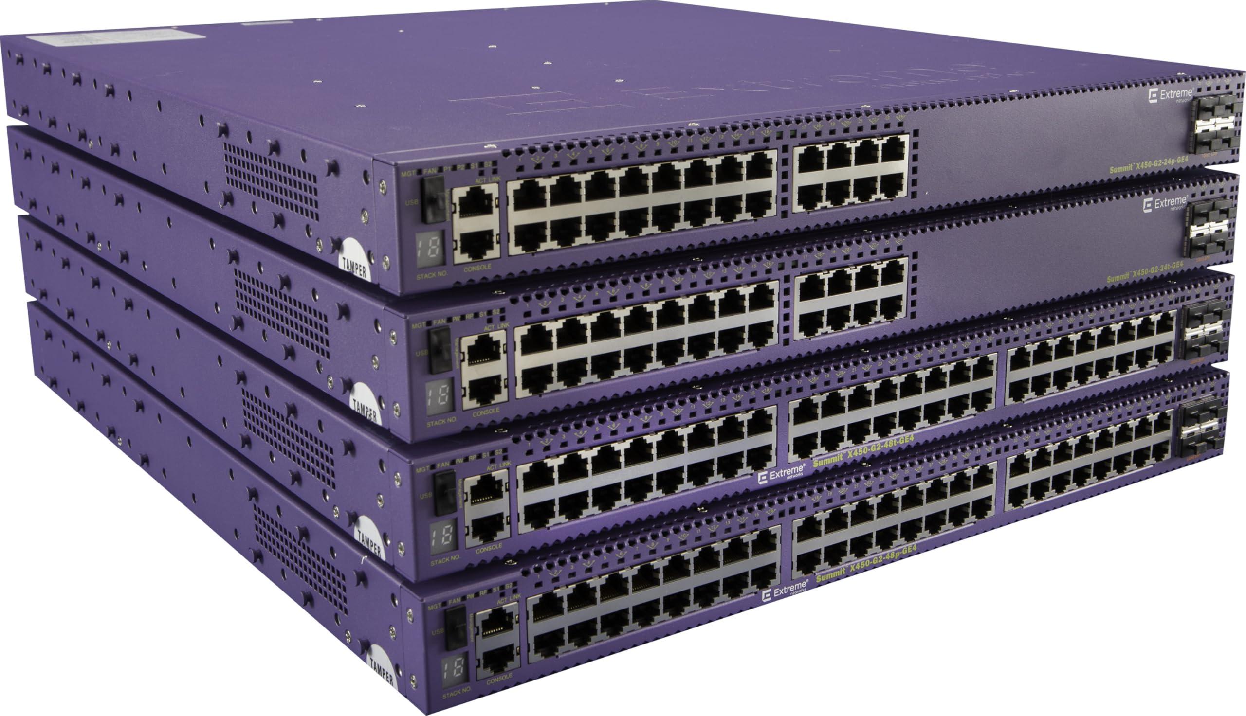 Extreme Networks, Inc Extreme Networks Summit X450-G2-48p-GE4 Ethernet Switch