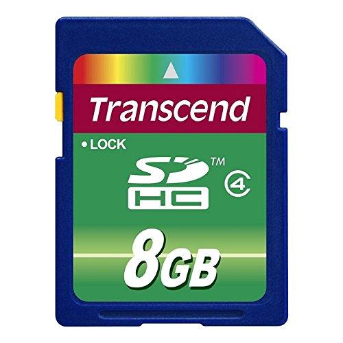 Transcend Samsung ES65 Digital Camera Memory Card 8GB (SDHC) Secure Digital High Capacity Class 4 Flash Card