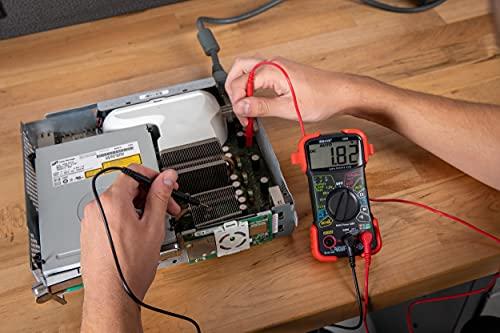 Innova INNOVA 3320 Auto-Ranging Digital Multimeter, Red & Black