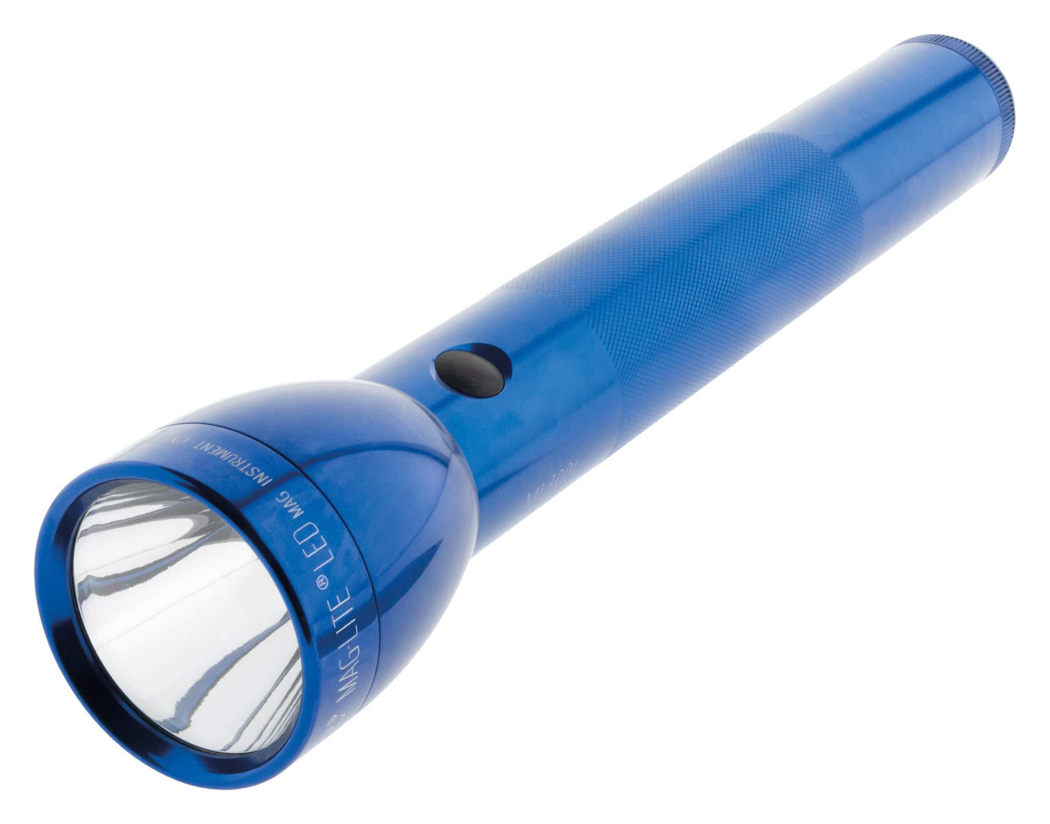 MagLite Maglite ML300L LED 3-Cell D Flashlight, Blue