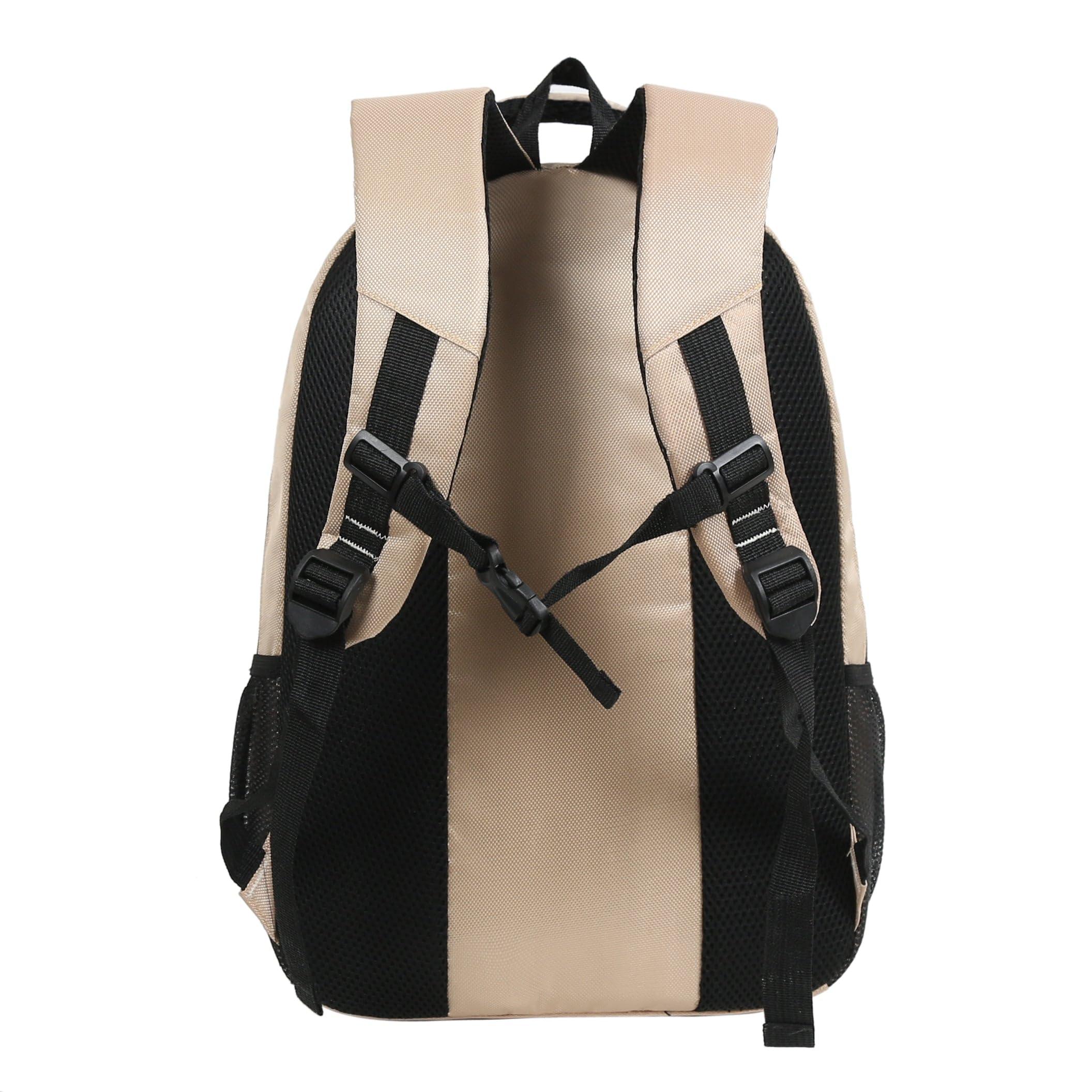 DUKAP DUKAP NORIC Executive Travel Backpack with 15.6-inch Laptop Pouch | Comfortable Carrying with Reinforced Straps, Water Resistant and Heavy-Duty Bag | Sand