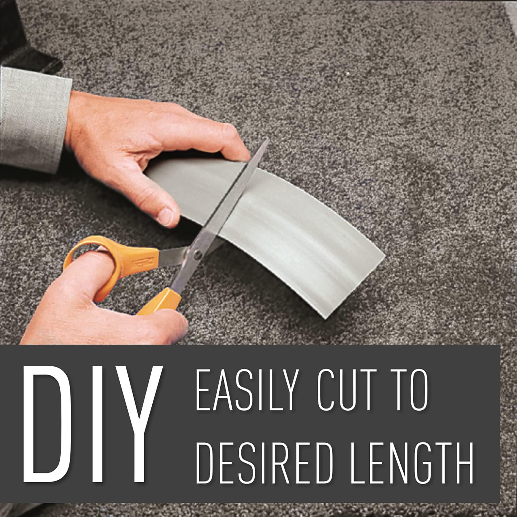 Wiremold Legrand - Wiremold Cord Cover, Gray Cord Hider for Wall Mount TV, 15 Foot Cord Cover Floor or Cord Cover Wall to Hide TV Cords for Wall Mount TV, CDG-15