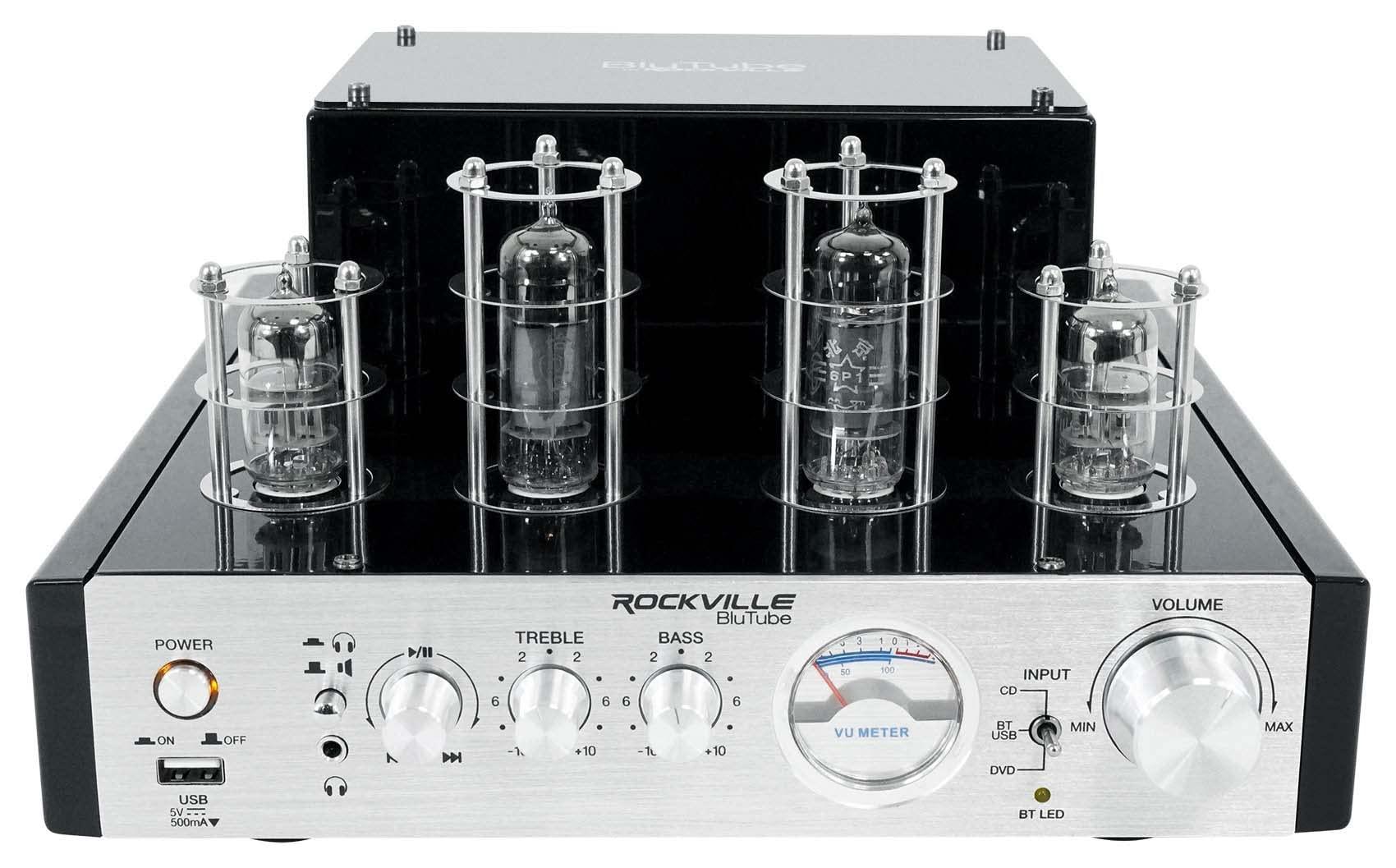 Rockville Rockville Bundle: (1) Rockville Tube Amplifier/Home Theater Stereo Receiver (1) 2 Rockville Swivel Home Theater Speakers & (1) WiFi Music Player Wireless Multiroom Stereo Receiver (4 Items)