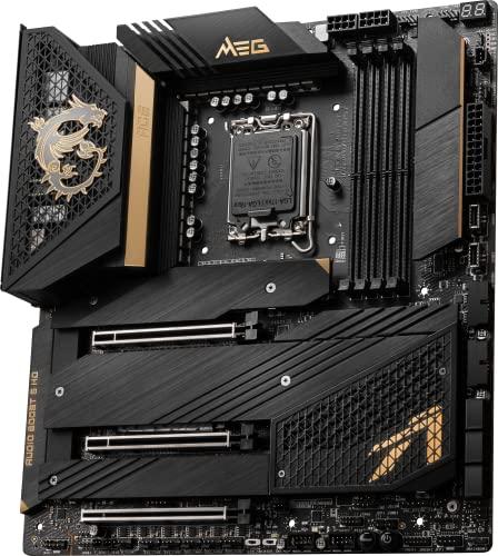 MSI MSI MEG Z690 ACE Gaming Motherboard (E-ATX, 12th Gen Intel Core, LGA 1700 Socket, DDR5, Thunderbolt 4, PCIe 5, Dual 2.5G LAN, M.2 Slots, Wi-Fi 6E)