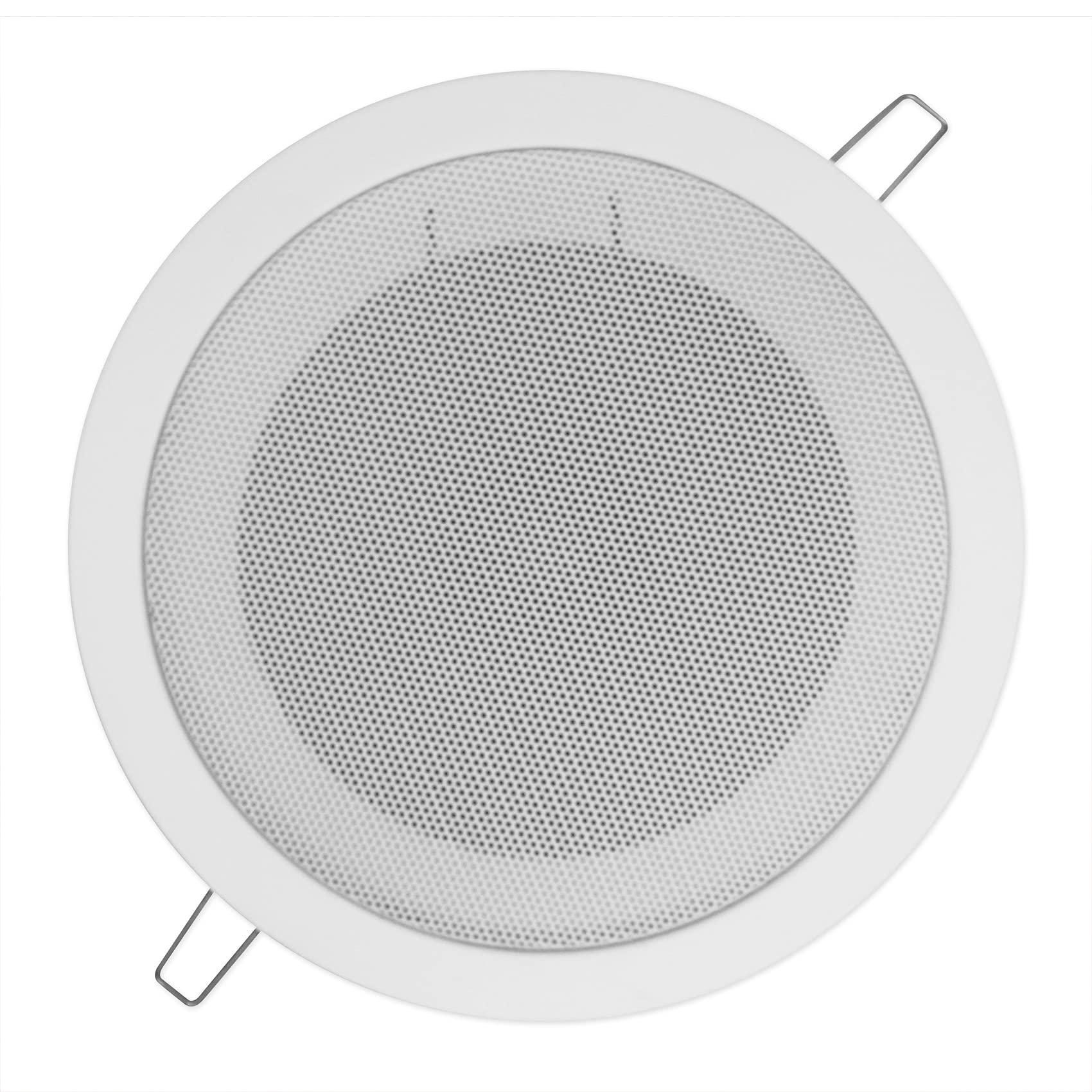 Rockville Rockville Commercial 70v Amp+(4) White 5" Ceiling Speakers 4 Restaurant/Bar/Cafe
