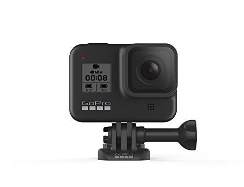 GoPro GoPro HERO8 Black - Waterproof Action Camera with Touch Screen 4K Ultra HD Video 12MP Photos 1080p Live Streaming Stabilization (International Model)