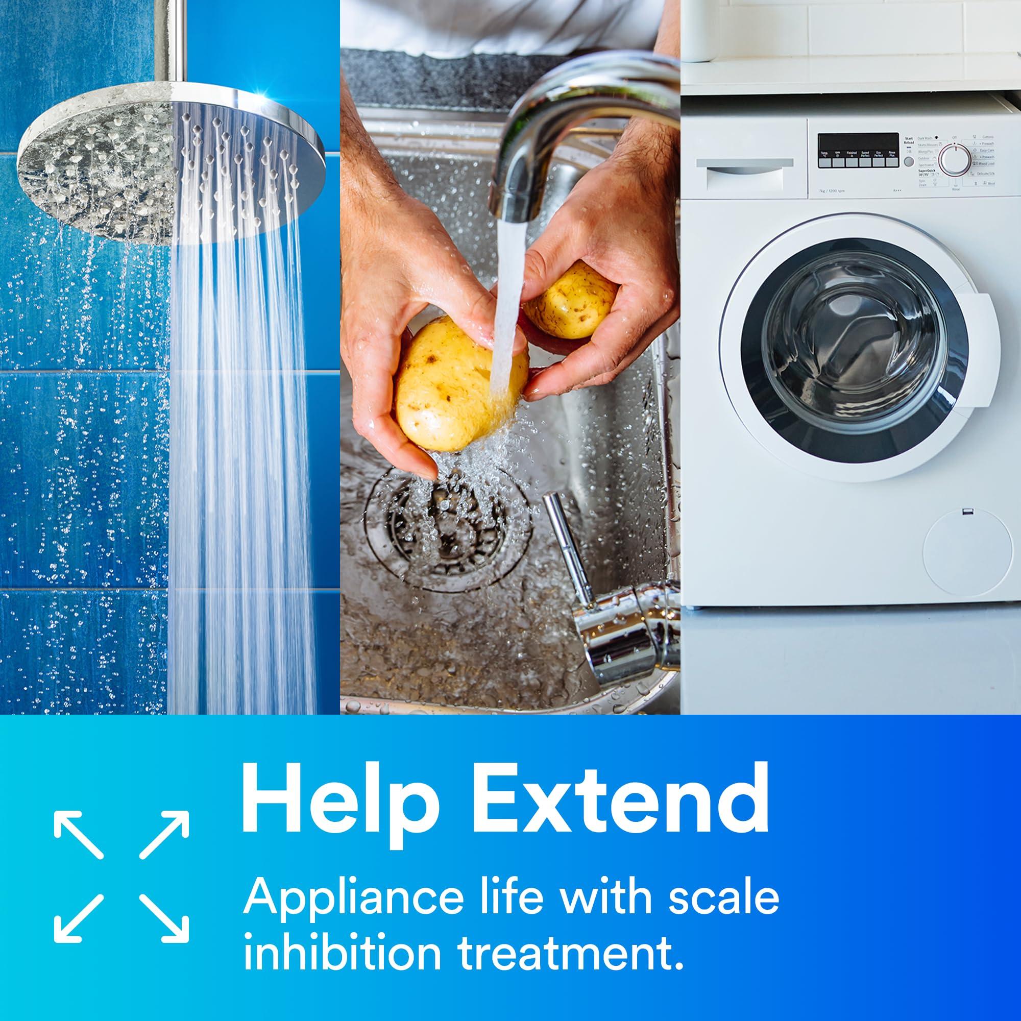 3M Aqua-Pure 3M Aqua-Pure Whole House Scale Inhibition Inline Water System AP430SS, Prevents Scale Build Up On Hot Water Heaters and Boilers