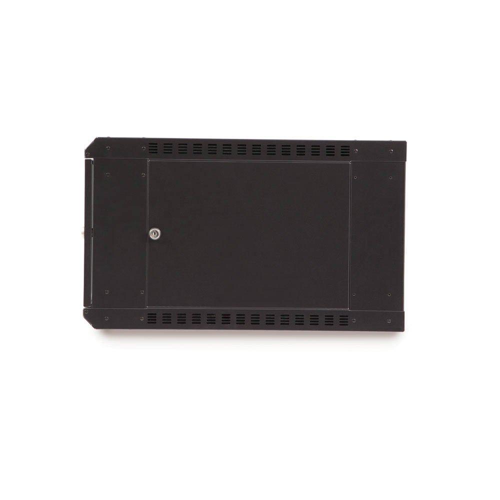 Kendall Howard Rackmount Fixed Wall Mount Cabinet, Glass Door, 6U