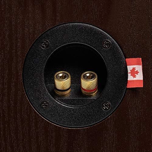 Fluance Fluance Reference High Performance 2-Way Center Channel Speaker for Enhanced Dialogue and Vocals in Home Theater Surround Sound Systems - Walnut (XL8CW)