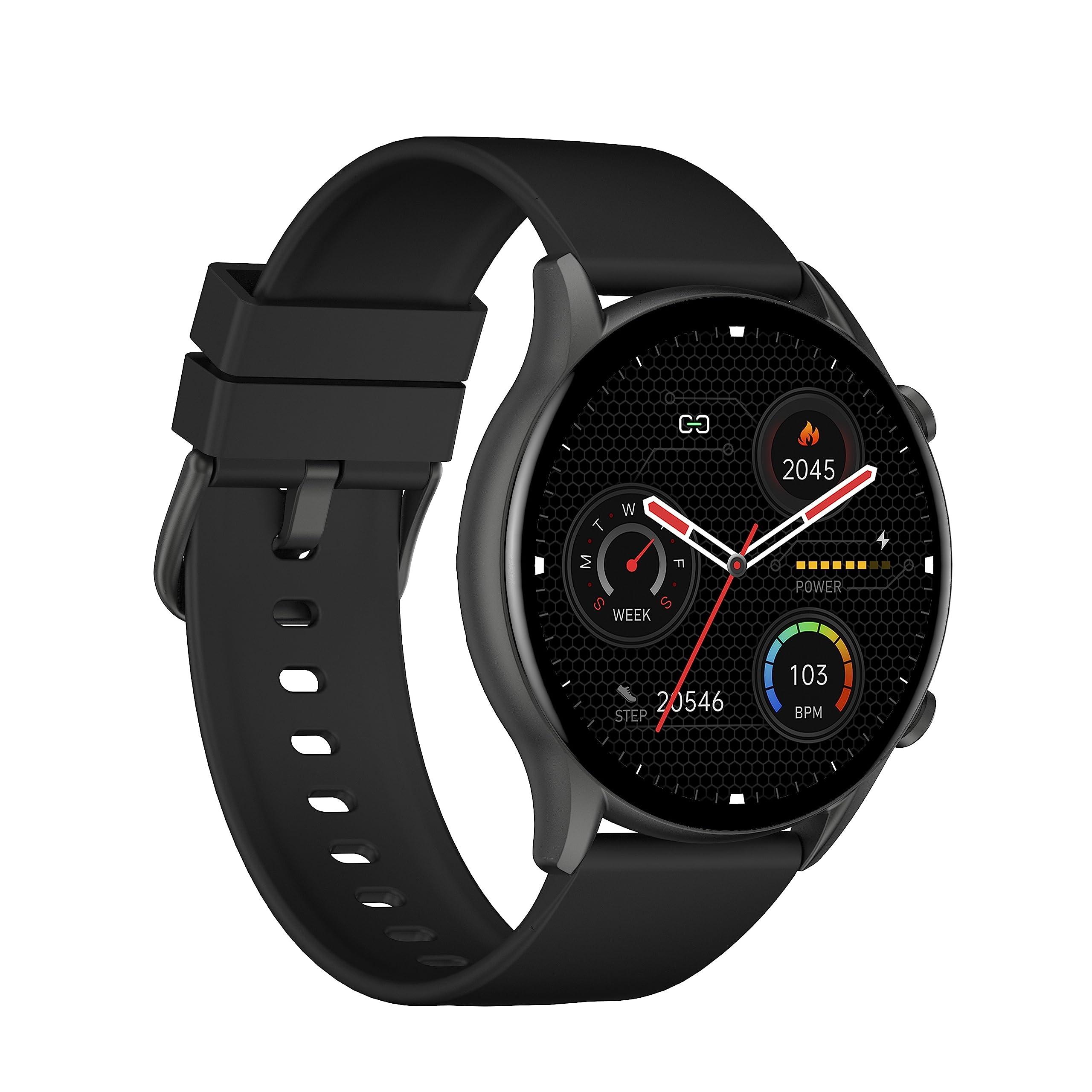 Kieslect Kieslect Kr Smart Watch for Men Women(Answer/Make Calls),1.32\"Semi-AMOLED Touch Screen,Blood Oxygen SpO2, 24/7Heart Rate Monitor,70 Sports Modes Fitness Tracker,IP68,Compatible with Android iOS