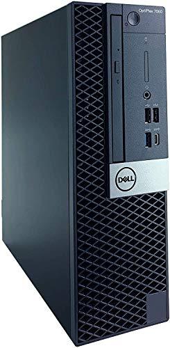 Dell Dell Optiplex 7060 Desktop Computer | Hexa Core Intel i5 (3.2GHz) | 16GB DDR4 RAM | 500GB SSD | Windows 11 Pro | New 24in LCD Monitor + RGB Keyboard & Mouse + Speakers | Home or Office PC (Renewed)