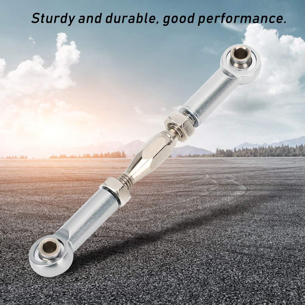 MUNEFE MUNEFE RC Stee Links, RC Car Push Rod, RC Stee Rod Links, Suitable for Ensu The Reliable Performance of Your Rc Model(Sier)