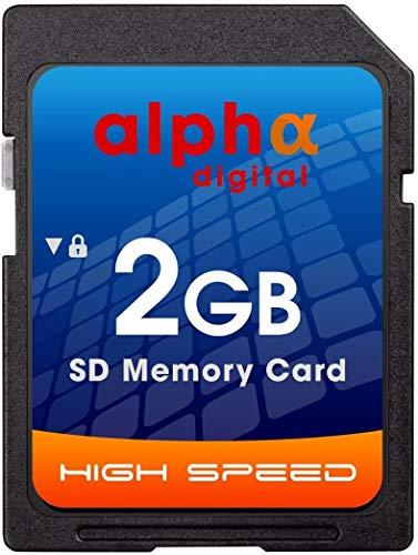 Alphx Innovations Nikon D50 D40 D40X D3300 Digital Camera Memory Card 2X 2GB Secure Digital (SD) Memory Card (1 Twin Pack)