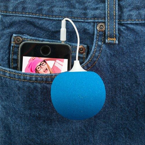 QUIKCELL Quikcell Portable Speaker for Apple & Android - Retail Packaging - Blue
