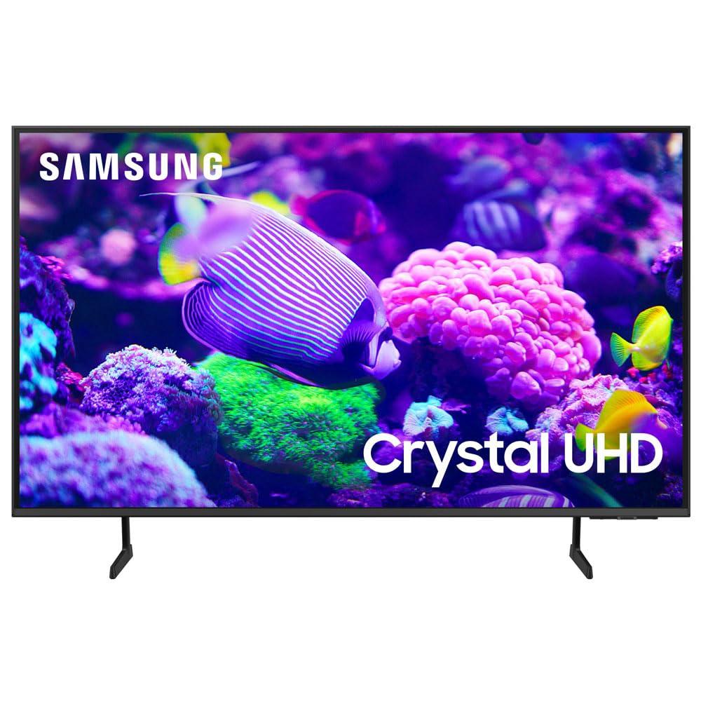SAMSUNG SAMSUNG DU7200 55 Inch Crystal 4K UHD Smart TV Bundle with Deco Gear 2X 4K HDMI 2.0 Cable w/Copper Conductors & CPS Exclusive 26 Month Protection Pack (BEACH-CPS-261000)