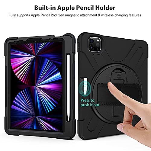 ProCase ProCase Screen Protector for iPad Pro 11 Inch Bundle with iPad Pro 11 Inch 2021 2020 2018 Rugged Heavy Case