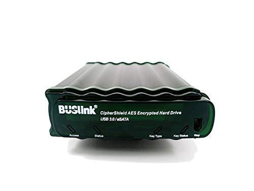 BUSlink BUSlink CSE-4TG2C CipherShield 256-bit AES USB-C/eSATA FIPS 140-2 Level 2 HIPAA USB 3.2 Gen 2 Hardware Encrypted External Desktop Hard Drive (4TB)