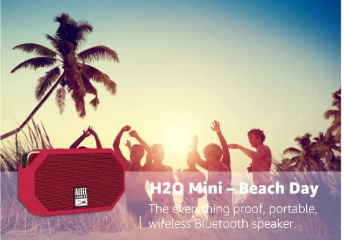 Altec Lansing Altec Lansing Mini H2O - Waterproof Bluetooth Speaker, IP67 Certified & Floats in Water, Compact & Portable Speaker for Hiking, Camping, Pool, and Beach