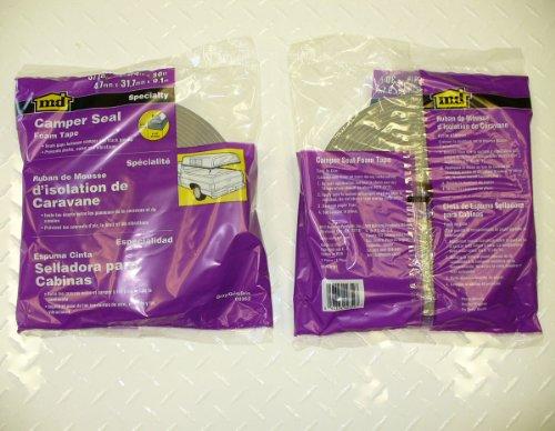 M-D Building Products M-D Building Products 2352 Camper Seal Tape, 3/16-by-1-1/4-Inch by 30 feet, Gray