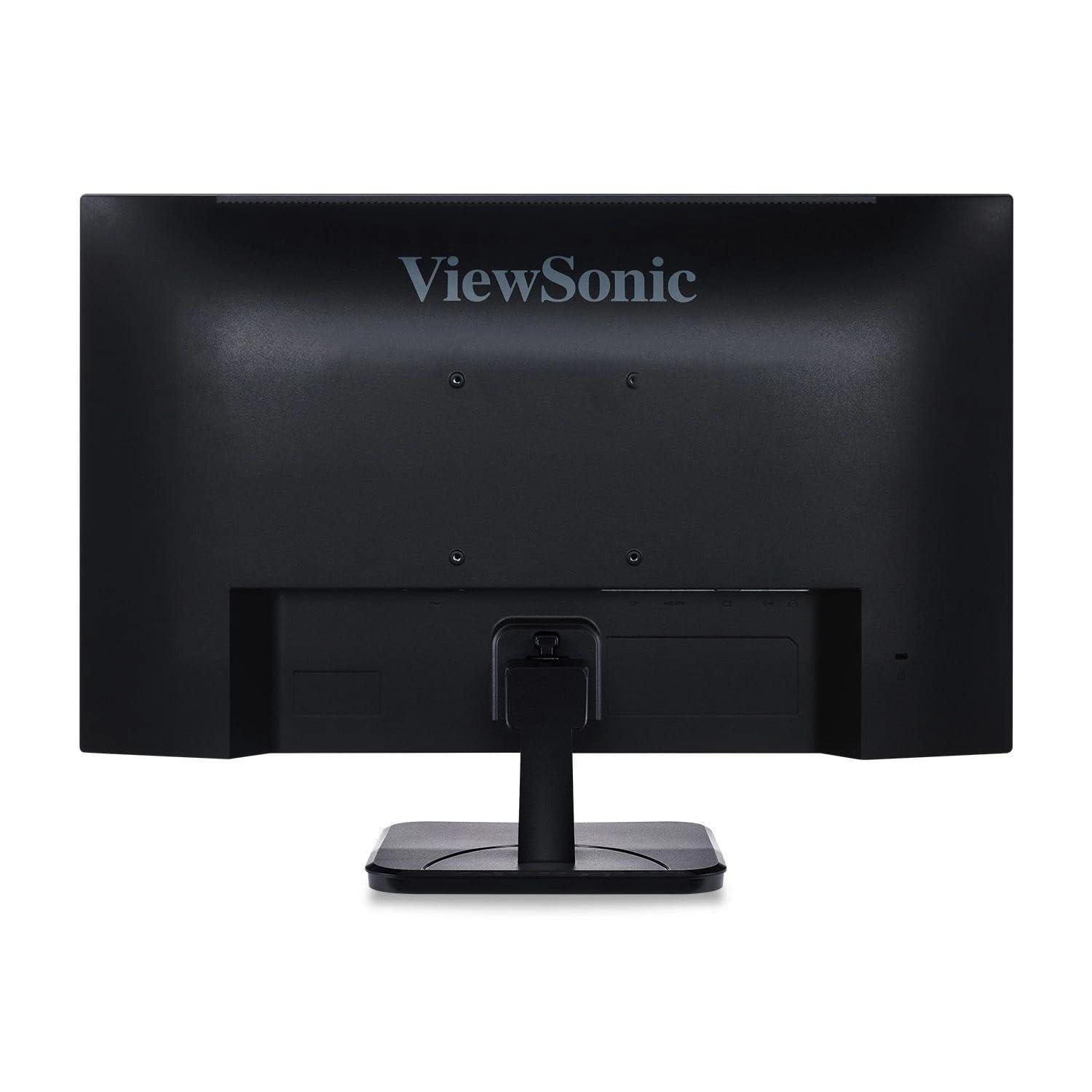 ViewSonic ViewSonic VA2456-MHD 24-inch 1920 x 1080 Full HD LCD IPS Monitor, 2-Pack Bundle with Ultra-Thin Bezel, FreeSync, Eye Care, HDMI, DisplayPort, VGA, Speakers