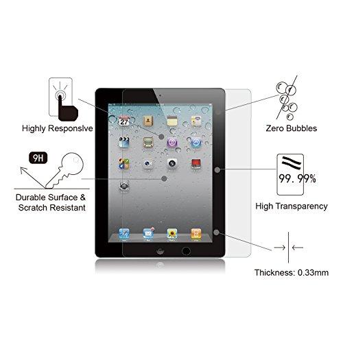 amFilm amFilm Glass Screen Protector for iPad 2, 3, 4 Tempered Glass