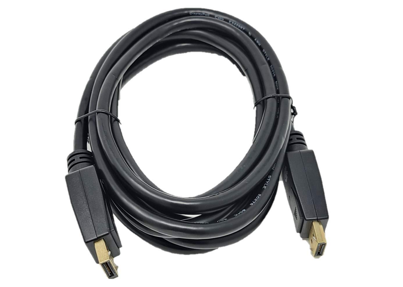 MICRO CONNECTORS Micro Connectors 10 Feet VESA Certified DisplayPort 1.4 Cable with Latch (M05-14DPV-10)