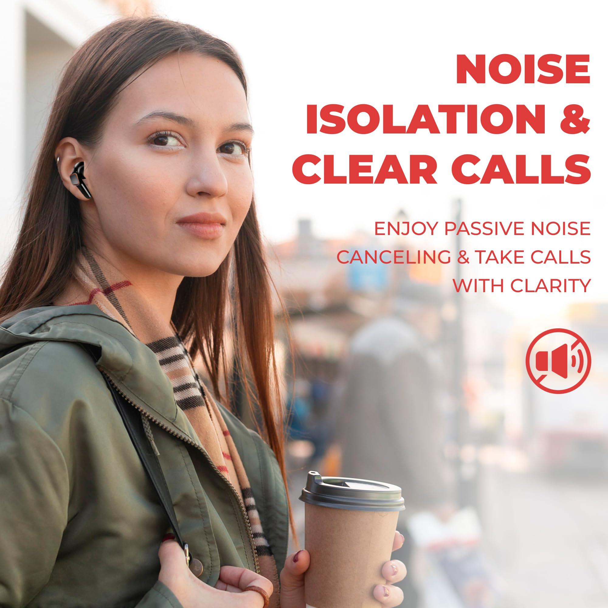 Coby Coby CD Player Portable CD Player with Bluetooth & Wireless Earbuds, Wired Earbuds, FM Radio, AUX, MP3 Anti-Skip CD Player for Home, Car, Rechargeable Ear Buds, Lightweight