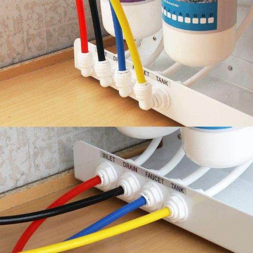 BOANN BOANN BNROSYS 5-Stage Reverse Osmosis Water Filter System with Quick-Twist Filters