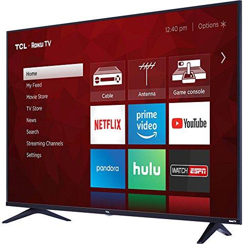 TCL TCL 55S517 55-Inch 4K Ultra HD Roku Smart LED TV (2018 Model)