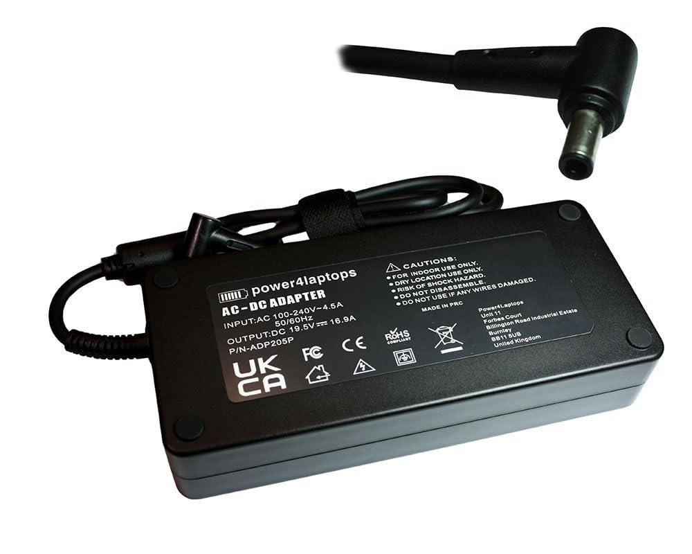 Power4Laptops Power4Laptops AC Adapter Laptop Charger Power Supply Compatible with Asus fx506i