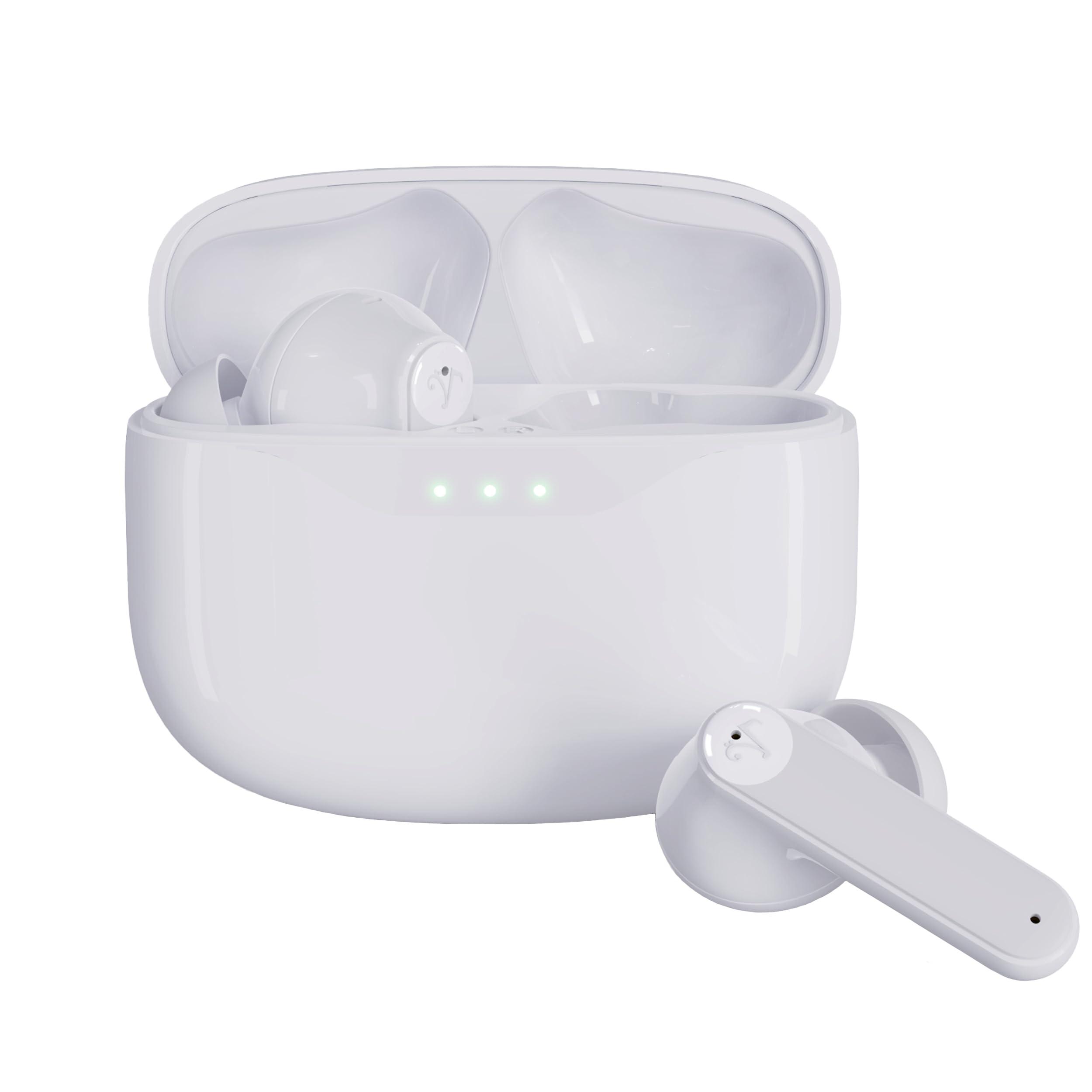 Visual Land Visual Land Soundwave A1 Active Noise Cancelling Earbuds 5.3 Bluetooth Audio IPX5 Water-Resistant Long Playtime for iOS and Android Devices
