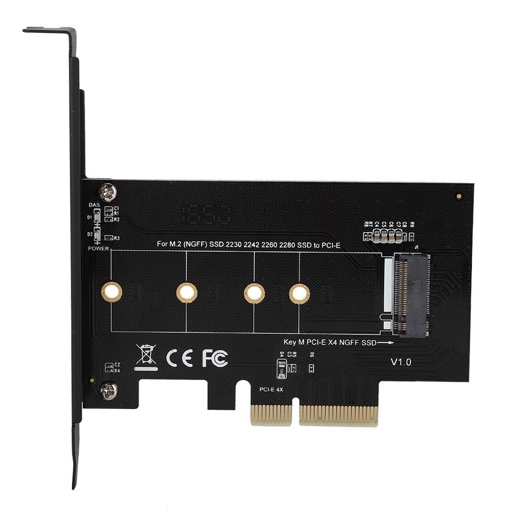 Zerone M.2 to PCI-E3.0 X4 Expansion Adapter Converter Connector PCI-E Riser for M2 NGFF NVME SSD