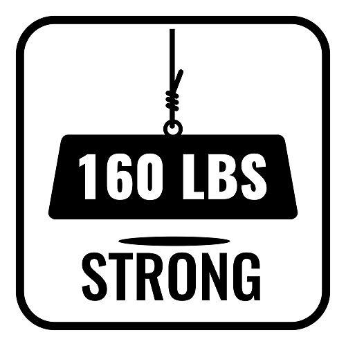 WAXAW 9-Ply Waxed Twine 160 LBS Tensile Strength (5-Pack) 500 Feet 8oz per Spool | 100% Polyester | White Cable Tie Down Wax Lacing Cord | USA Made